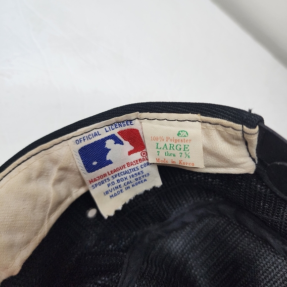 Vintage 90s San Francisco Giants Pillbox Snapback Hat Cap Sports Specialties - Picture 7 of 8